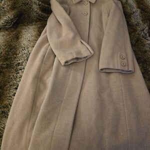 Jones New York Women's Beige Trench Coat